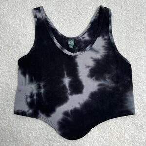 Wild Fable Black Tie Dye Tank Medium